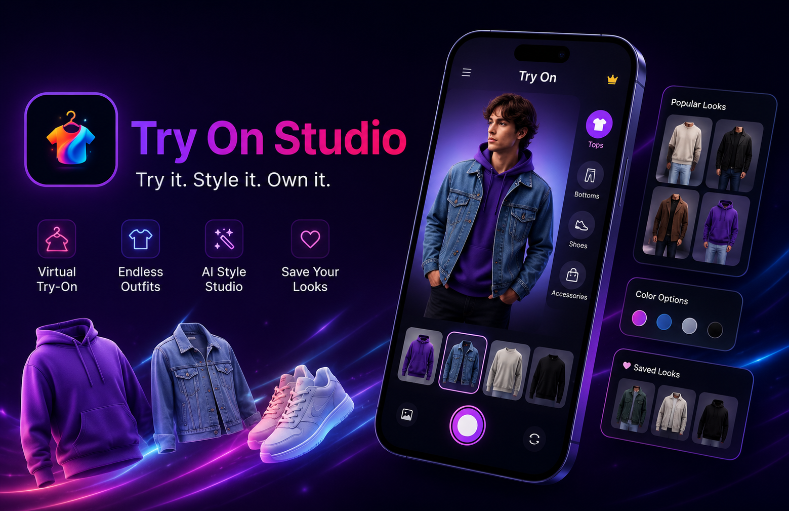 Try On Studio app screenshot